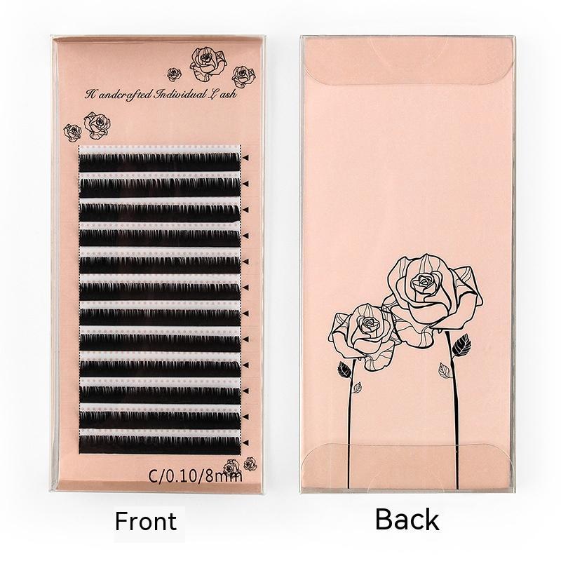 Grafting Eyelash Single Dense Row Round Hair Planting