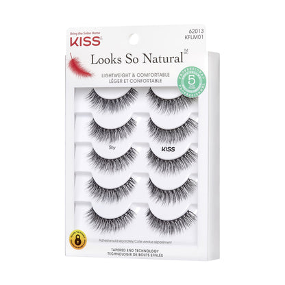 Looks so Natural False Strip Lashes Multipack, Style &