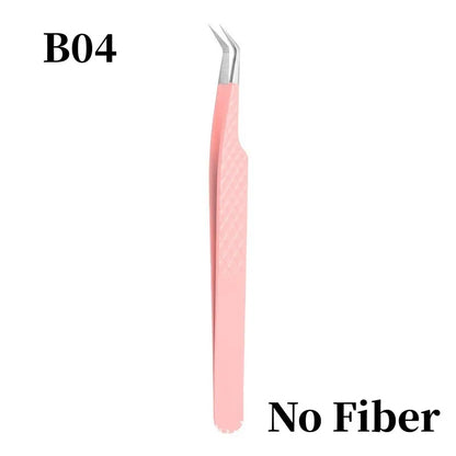 Lashes Tweezers with Fiber Tip Tweezers for Eyelash Extensions Fiber Tips Eyelash Tweezers Eyelash Extensions Lash Tweezers