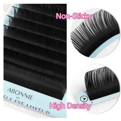 Cashmere Classic Lashes Extension Volume Individual Eyelashes Extensions Matte Black Fluffy Eyelashes