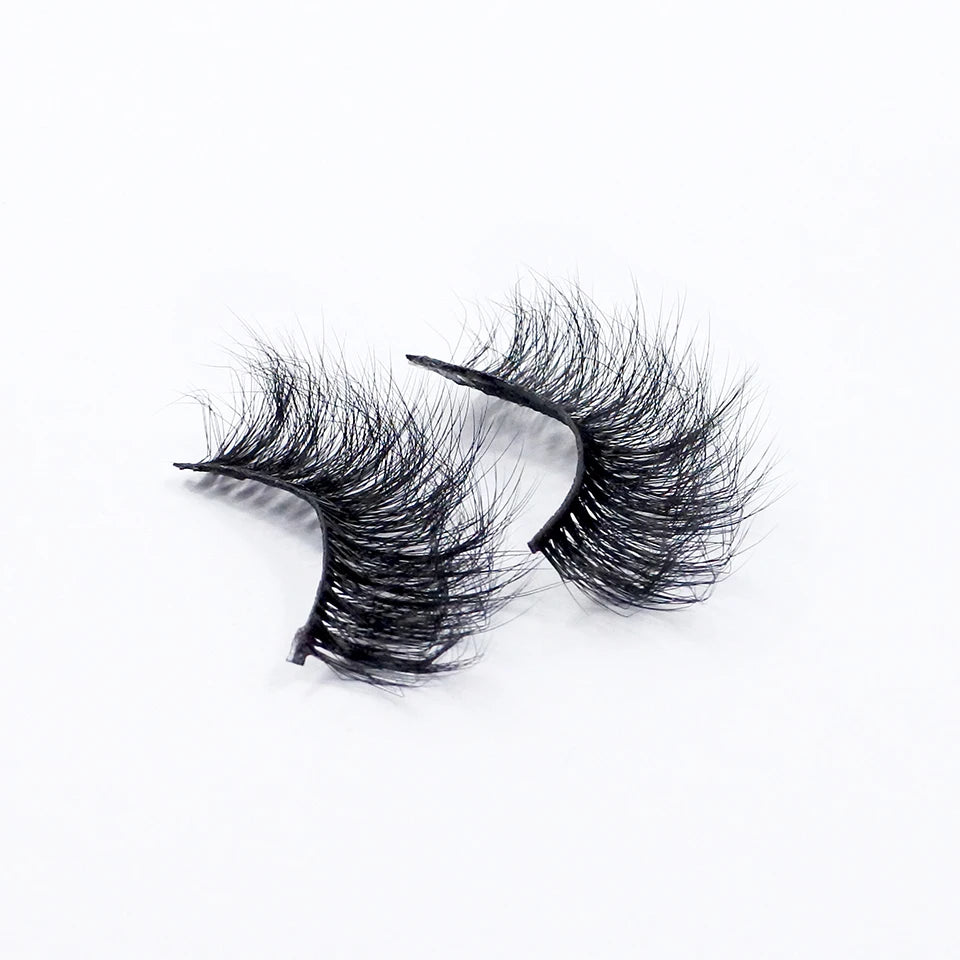 Mink Lashes Wholesale Faux Mink 25Mm Lashes Fluffy Messy 3D Eyelashes Wholesale Items Lashes Bulk