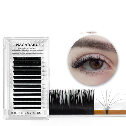 One Second Blooming Eyelashes Are Soft Natural And Not Easy To Loose Roots For Novices