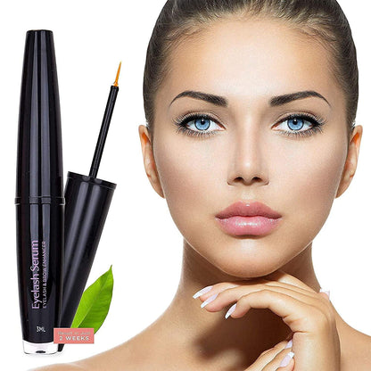 Eyelash and Brow Growth Serum, Irritation Free Formula, Guaranteed Results in 3-4 Weeks for Longer, Thicker, and Fuller Eyelashes