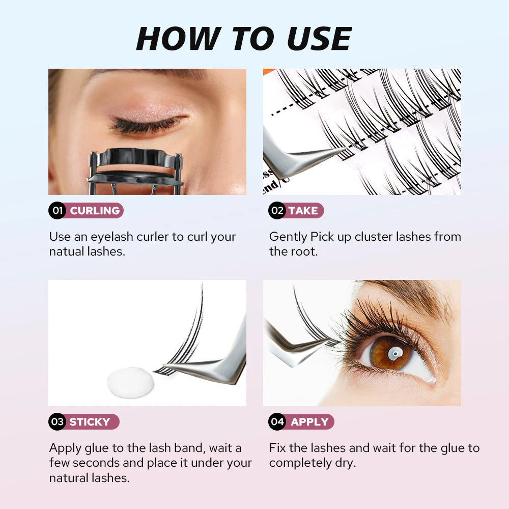  D      New Strong False Eyelash Lash Glue Adhesive 7G Waterproof Tool Makeup Tools Accessories Eyelash Glue Dark or Clear Maquillaje