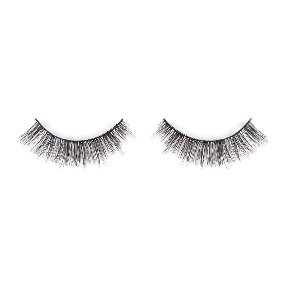 Synthetic Fiber Material Natural Lashes, Super Light Weight,Soft Reusable False Eyelash,Xmz206