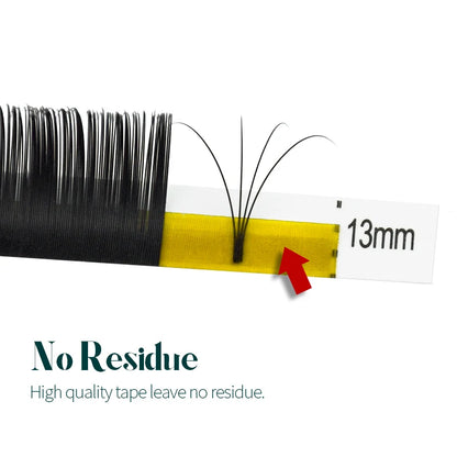 H&amp;L SINCE 1990 20 Row Faux Lash Synthetic Mink Individual Eyelash Extension Dark