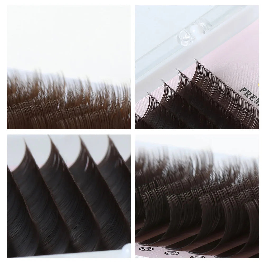 Individual False Eyelash Extension Lashes Mink Eyelashes Fake Cilios Posticos