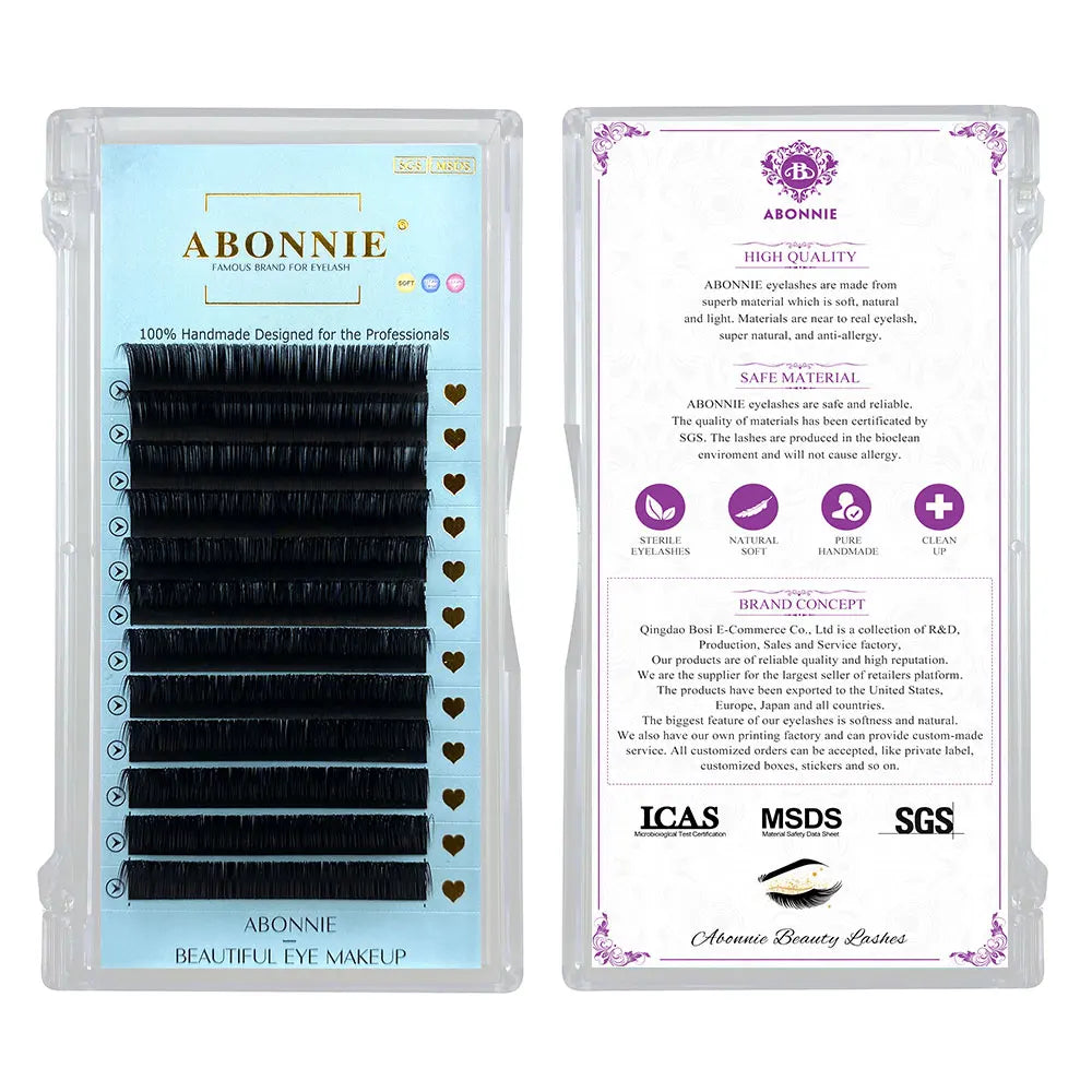 Abonnie Cashmere Lashes Classic Individual Eyelash Extenisons Fluffy